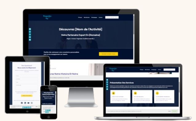 Site Web stratégique